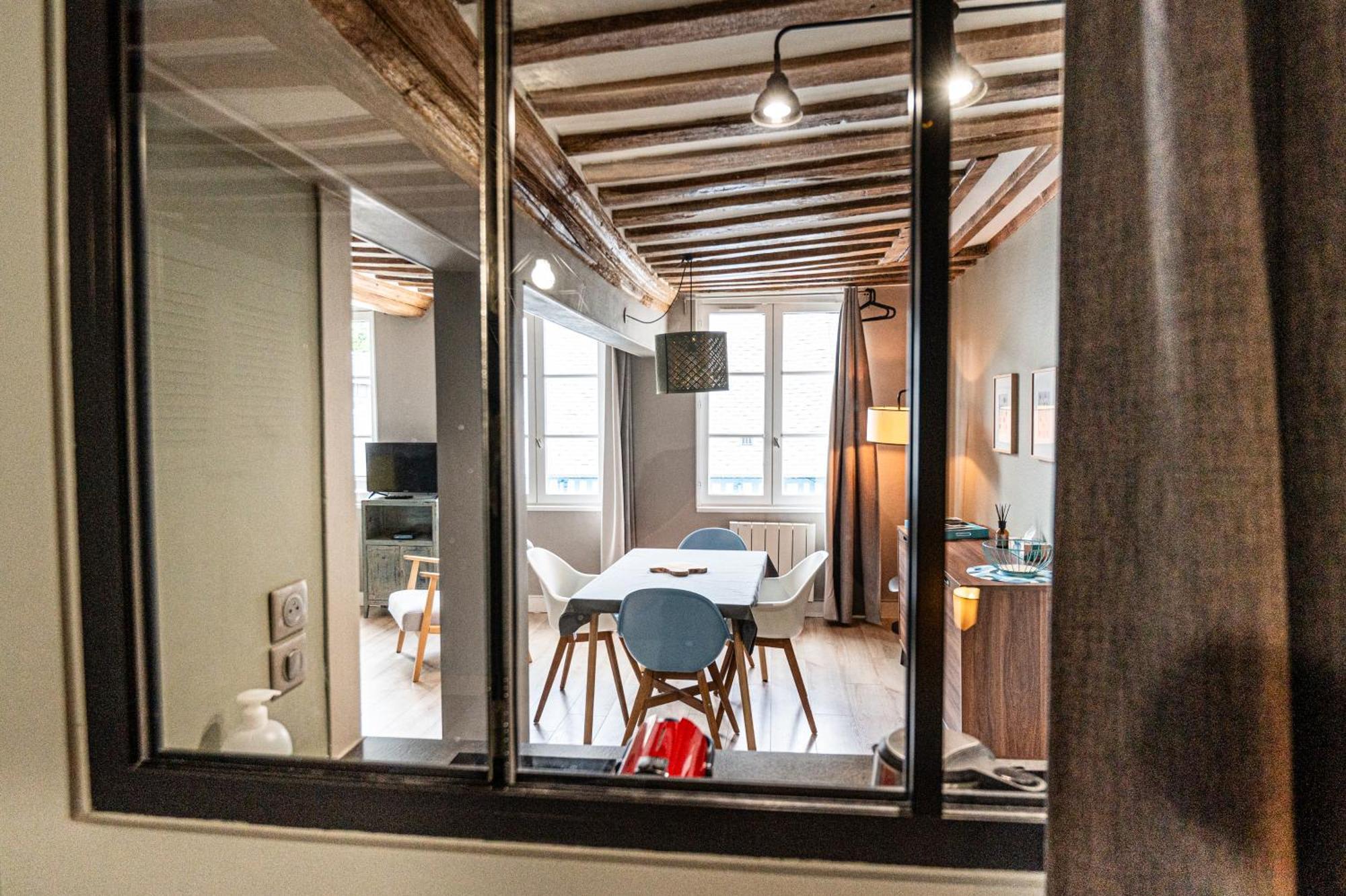 Cosy Loft - Plein Centre D'Honfleur Apartment Ngoại thất bức ảnh