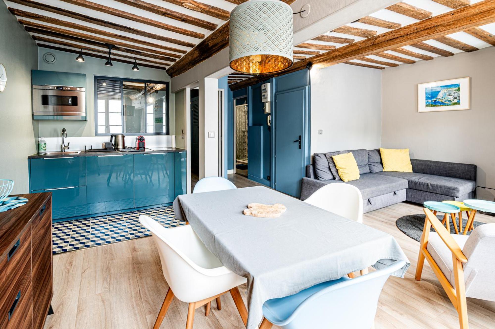 Cosy Loft - Plein Centre D'Honfleur Apartment Ngoại thất bức ảnh